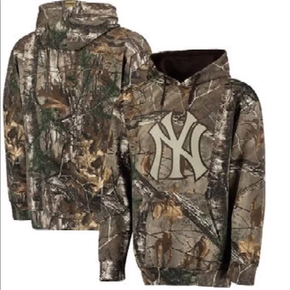 yankees camo hoodie
